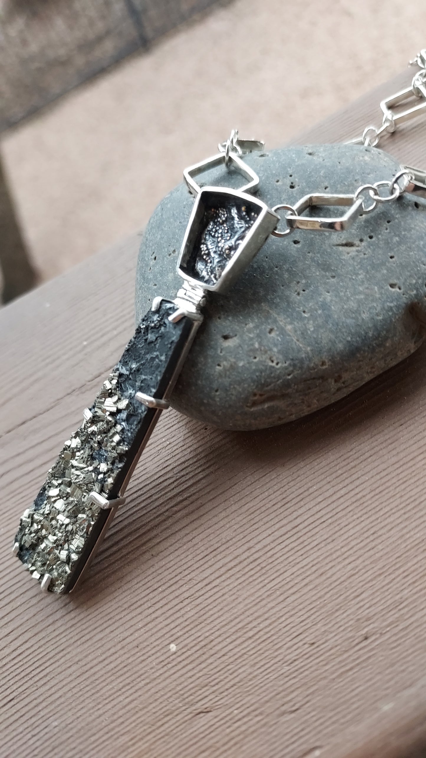 Grit and Glitter Necklace