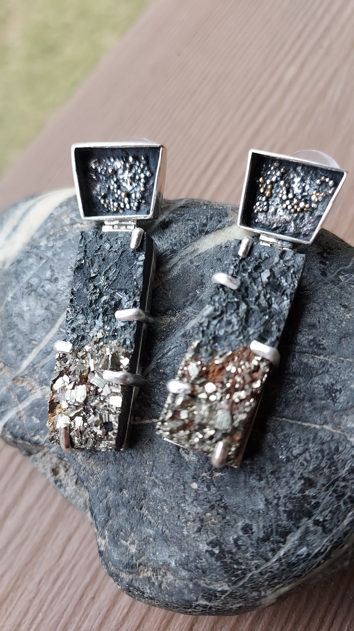 Grit and Glitter Earrings