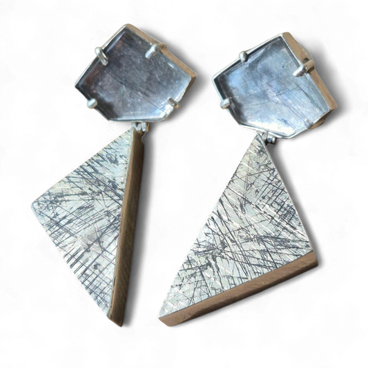 Shattered Symmetry Earrings