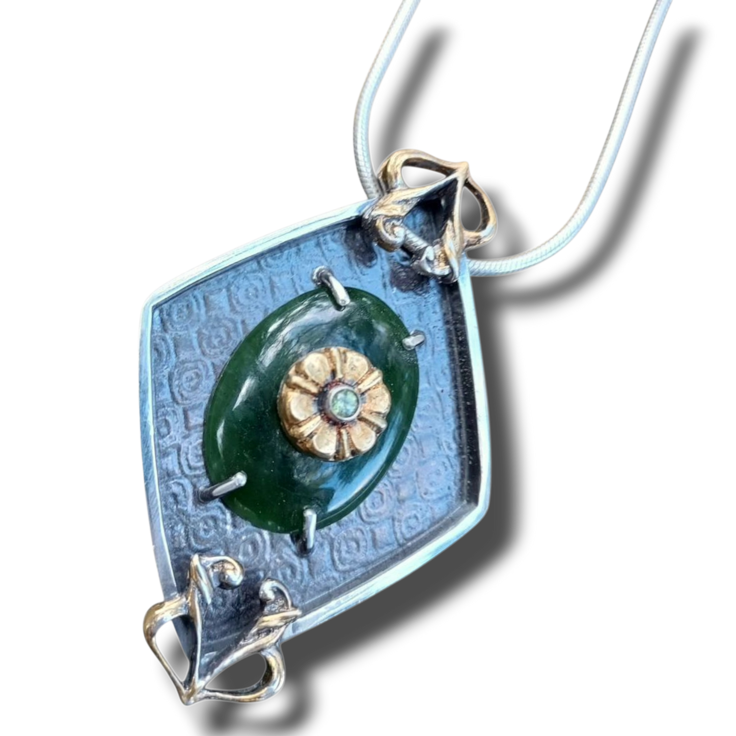 Jade Nouveau (Rounded Rectangle)