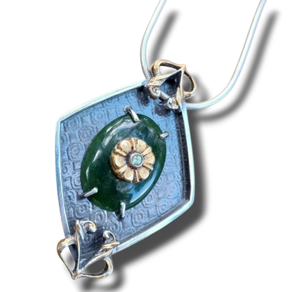 Jade Nouveau (Rounded Rectangle)