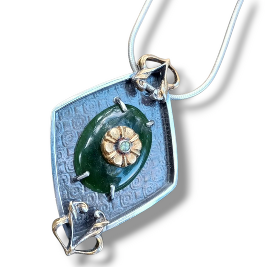 Jade Nouveau (Rounded Rectangle)
